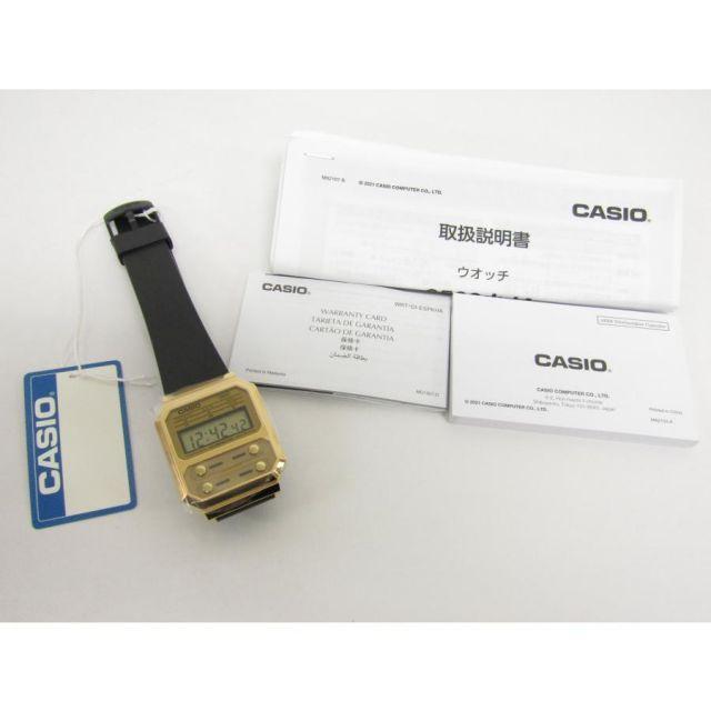Used Unused CASIO STANDARD MENS Standard A100WEF.WEFG Watch AC25086