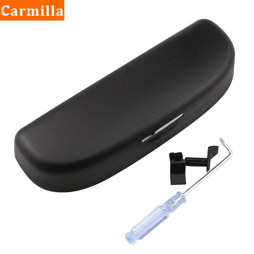 

Car Sunglasses Holder for Volkswagen VW Karoq Kodiaq 2018 - Glasses Case Cage Inner Storage Box Interior Accessories