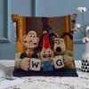 WallaceSCutesGromit Pillowcase toon Gift Cushion Cover Bedroom Home Sofa Chair Seat Decor pillow case