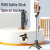 Diudiu Portable Mini Selfie Stick: Travel Tripod & Bluetooth Phone Holder for Live Streaming