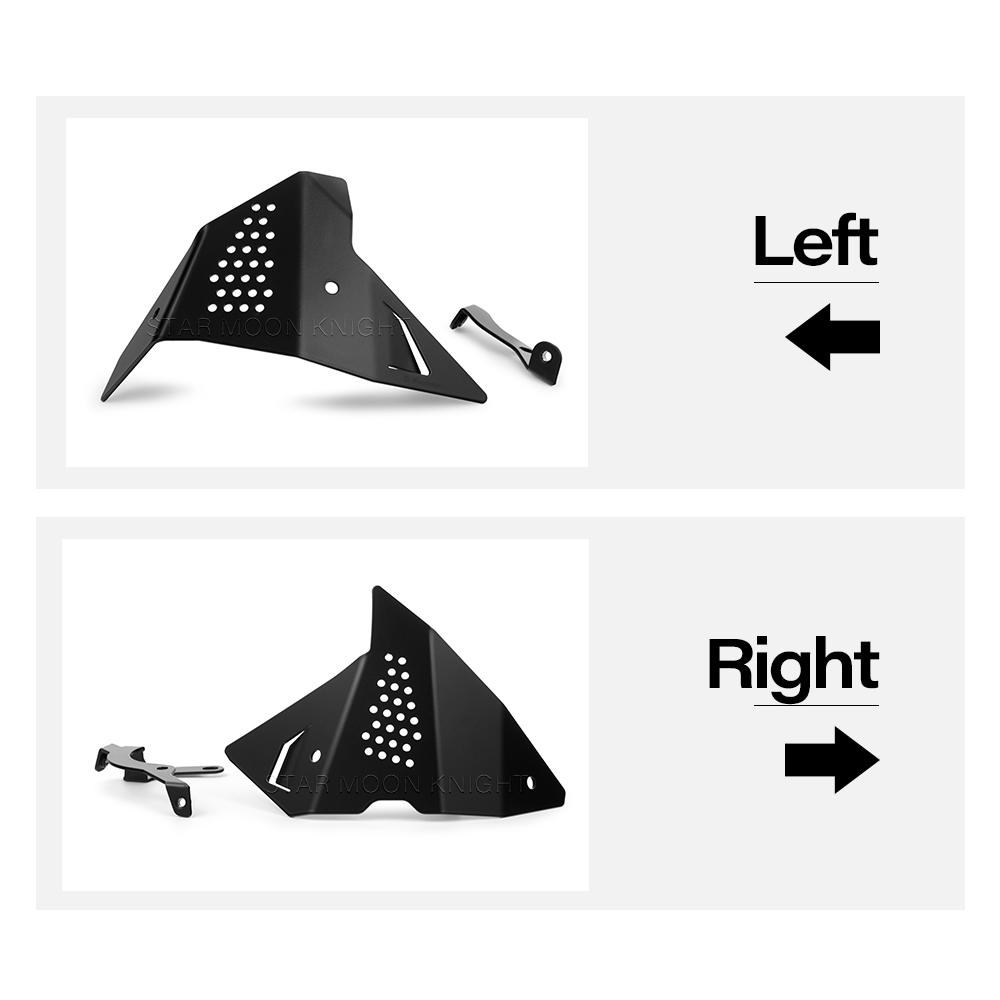 Motocykl levý pravý kryt systému vstřikování paliva pro BMW R1250GS R 1250 GS R1250 hliníkový chránič těla škrticí klapky