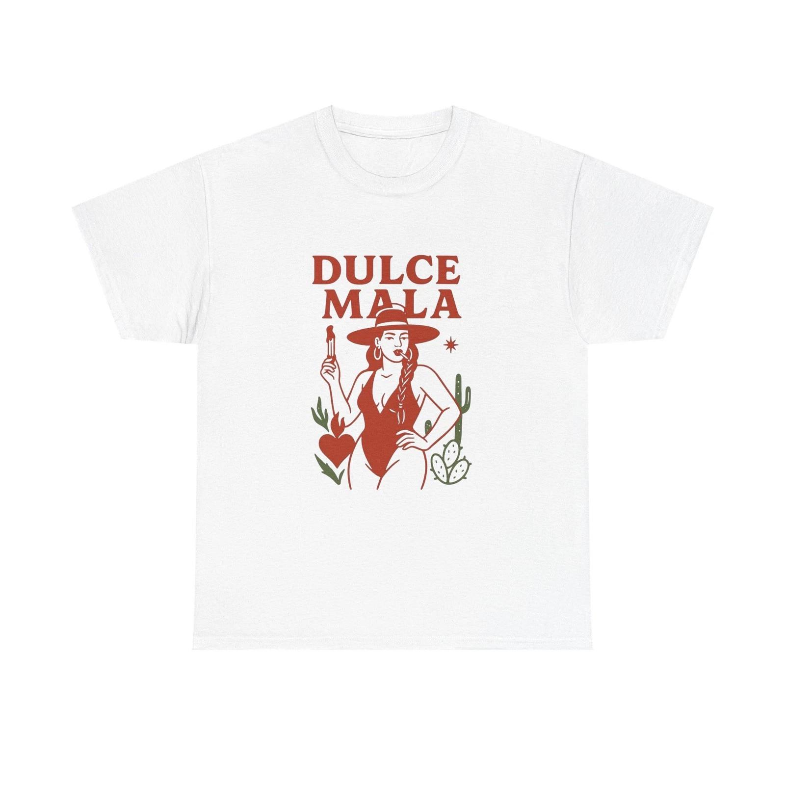 

Dulce Mala Cowgirl Graphic T-Shirt Cotton Tee New Gift Vintage XL