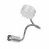 AC85-265V 3W Warm White LED Reading Study Bed Lamp With Gooseneck OFF/ON Switch(3W Warm White)