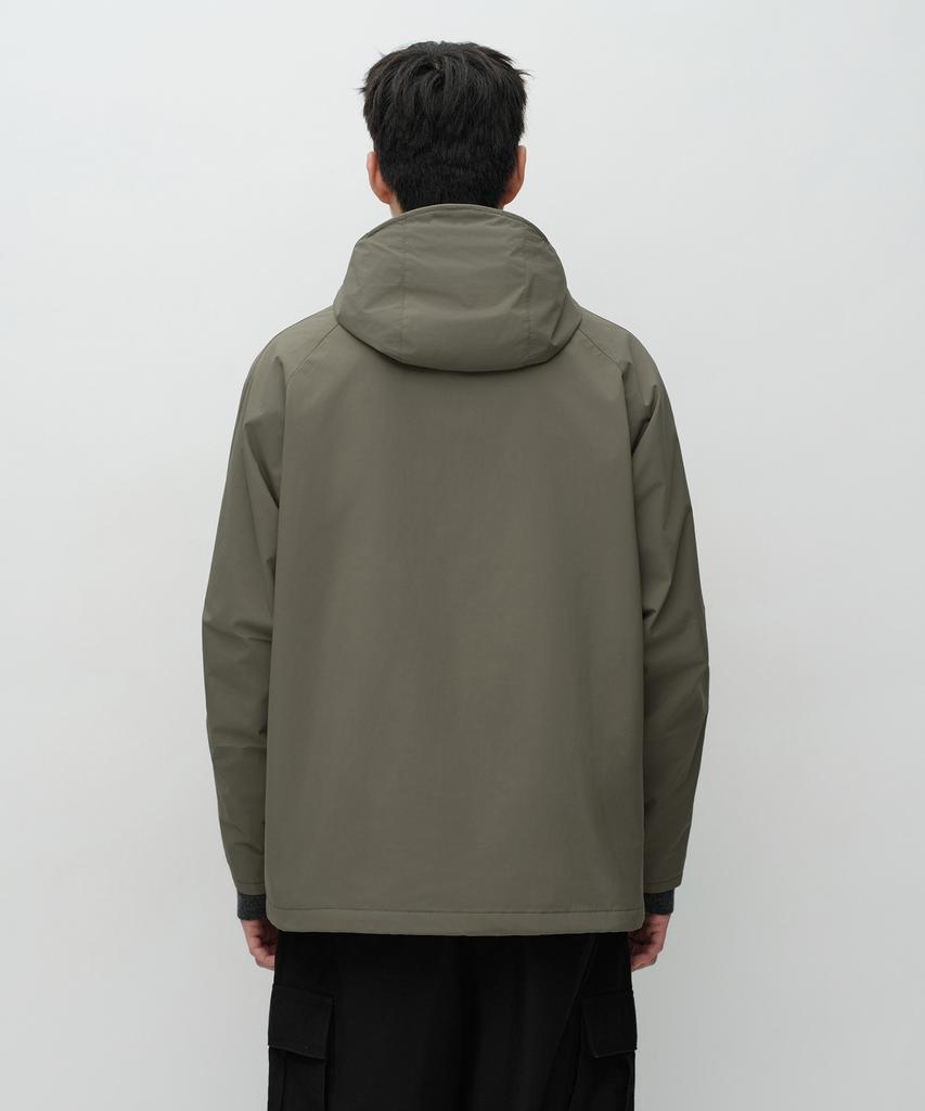 MUSINSA STANDARD Oversized Hooded Shell Parka [Olive]