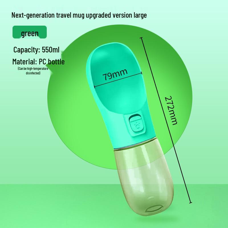 Pet Travel Cup: Portable Water Bottle for Dogs and Cats