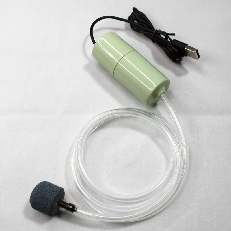 Aquarium Oxygen Air Pump Usb Small Oxygenator For Fish Tank Silent Air Compressor Mini Aerator Portable Fish Tank Accessories