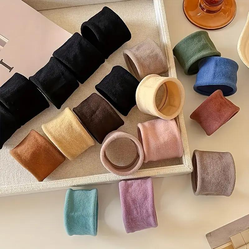 Nuove donne ragazze colorate fasce elastiche per capelli in nylon per coda di cavallo, piccole fasce per capelli, accessori per capelli
