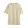 Neutral Pure Cotton T-shirt Solid Color Short Sleeved Men's Loose Round Neck T-shirt
