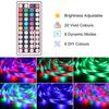 49 Foot Led Light Strip Color Changing Led Tape Light With 44 Key Remote Control And Power Supply