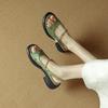 New Chinese Open-toed Sandals Women's Summer New Retro Versatile Platform Sandals with One Word