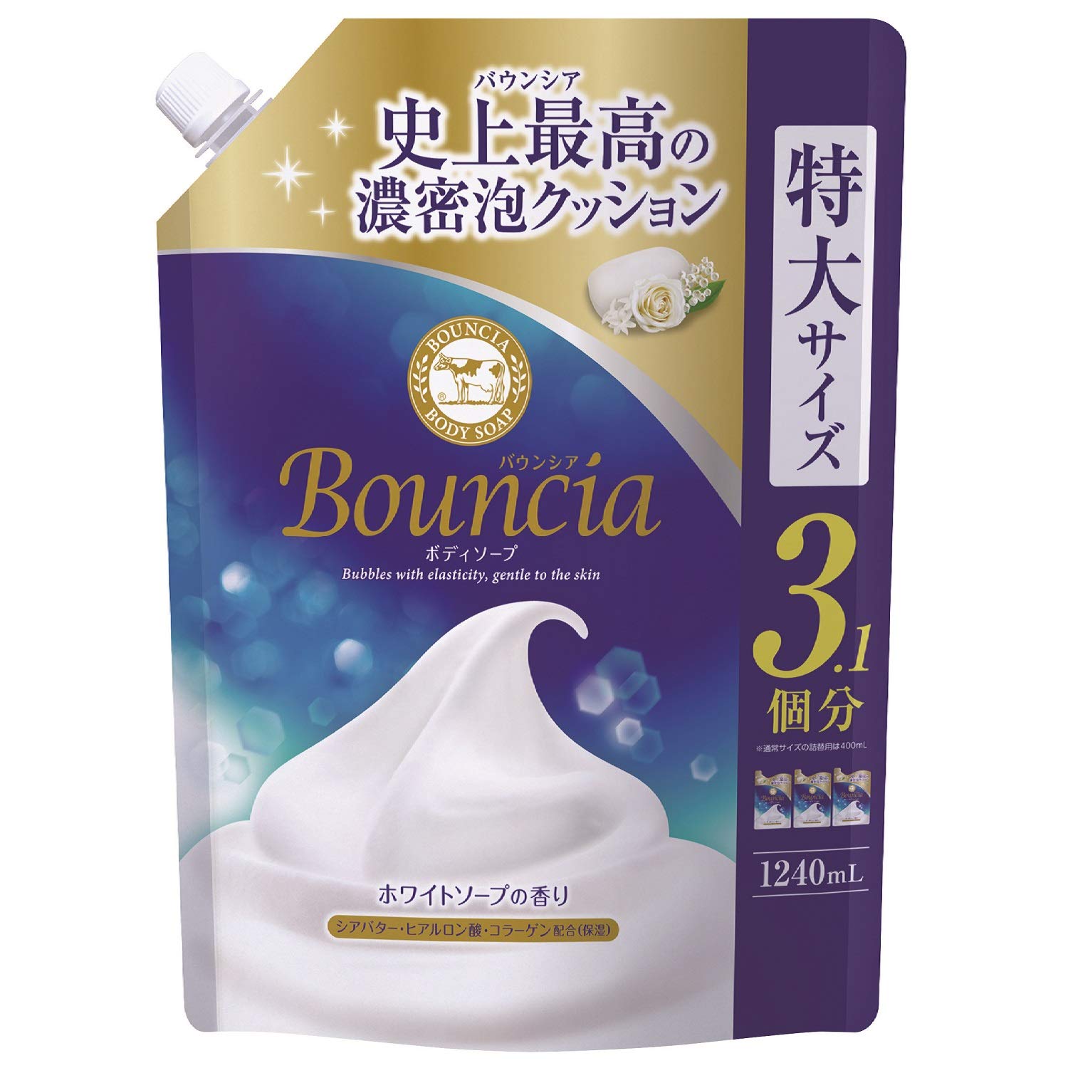 

Сменный блок мыла для тела Bouncia 1240 мл [Большая емкость]