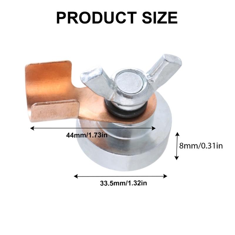 Magnetic Welding Ground Clamp Strong Gripping Quick Release Magnetic Mount Welding Support Clamp Tool for Welding