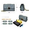 2025 New Fashionable Fresh and Sweet Single-Shoulder Genuine Leather Crossbody Women's Bag, Top Layer Cowhide Summer Chain Small Square Bag
