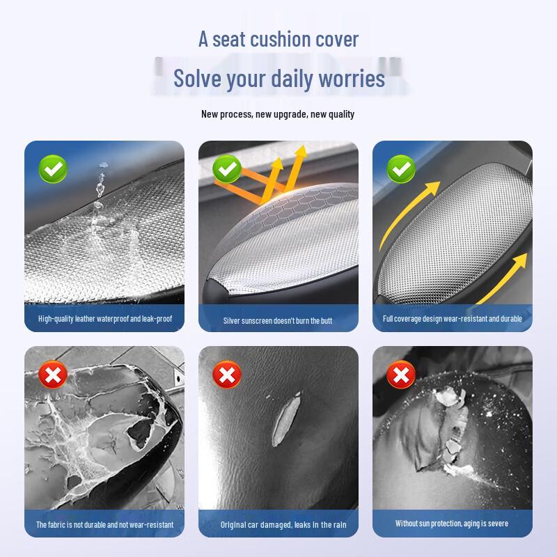 Waterproof Electric Vehicle Seat Cover