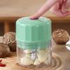 Durable Garlic Chopper Portable Vegetable Crusher Electric Garlic Chopper  Household Cooking