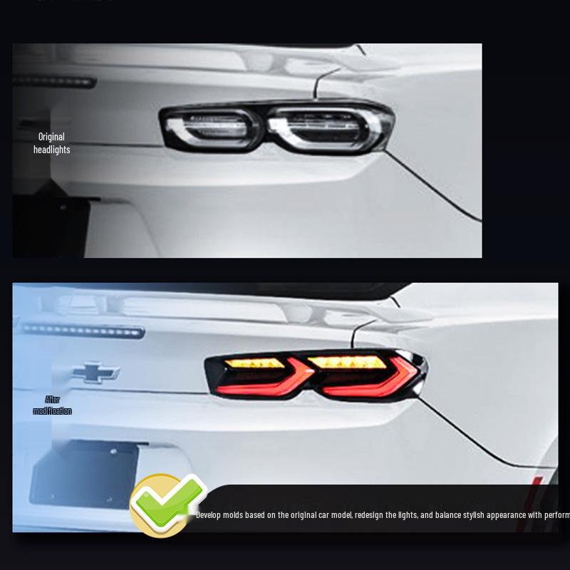LED Tail Lights with Flowing Turn Signals for 2019+ Chevrolet Camaro