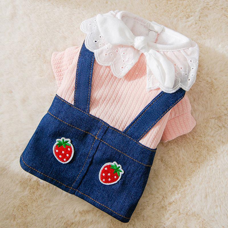 Vestiti caldi per animali domestici Cappotto con stampa carino Camicia per cani di taglia piccola e media Giacca Teddy Bulldog francese Chihuahua Vestito invernale