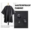 Barbershop Silicone Collar Hair Cutting Cape Waterproof Non-stick Haircut Salon Professional Hairstylist Apron Tool Accessories