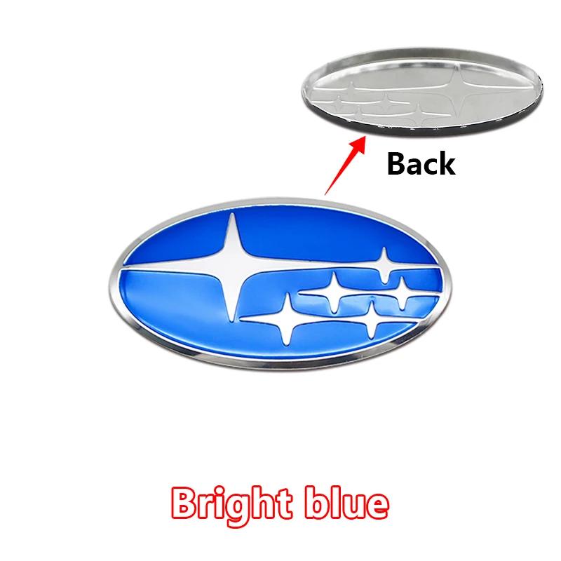 For Subaru WRX Forester XV Outback Impreza STI Legacy Tribeca 5.8cm Subaru Car Steering Wheel Logo Badge Sticker Emblem Decals rgw1