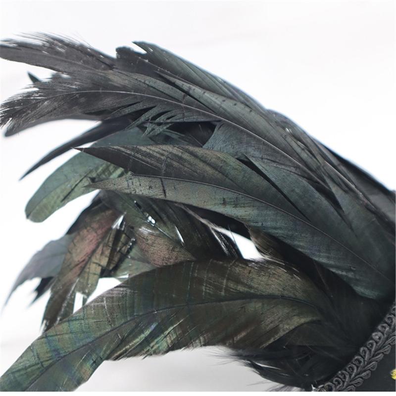 Feathered Masquerade Mask for Women Men Halloween Masquerade Cosplay Mask Half Face Mask Halloween Mask
