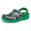 Crocs Classic Clog Minecraft Black Green (Kids) Unisex Sneakers Green-Multi 208320-90H