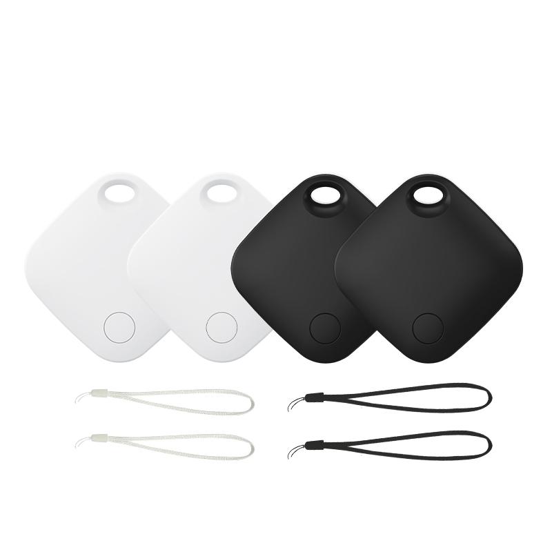 4-Pack Navigation Tracker via Google's Find Hub Hybrid Positioning Android Finder Wallet Bag Luggage for Xiaomi Motorola GMS