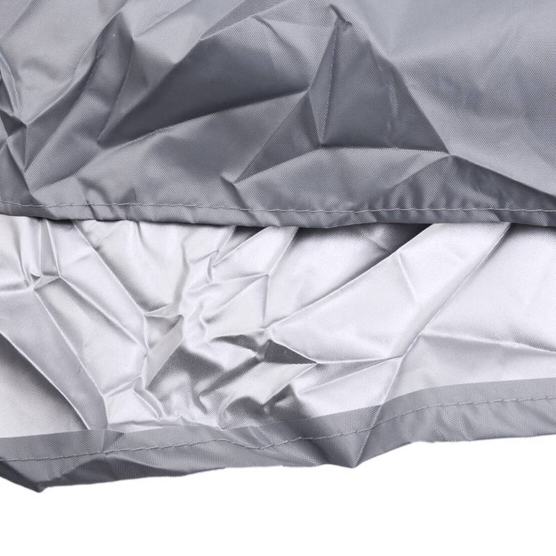 Grey Waterproof Caravan Camper Trailer Drawbar Tow Hitch Coupling Lock Cover With Buckle Oxford Cloth New