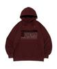 Tech Garment Oversized Hoodie (Burgundy)