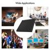 12pcs Pack Studio Foams Sound Insulation Foam Sound Absorbing Panels Soundproof Sponge 30 * 30 * 2.5cm  12 * 12 * 1in