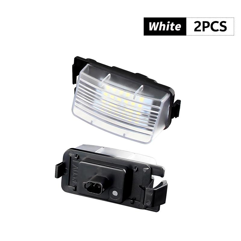 

2PCS LED White License Plate Light For Infiniti G25|G35|G37 2003-2013 Infiniti Q40 | Q60 2014-2015 OEM 26510CD00A,26510CD00B
