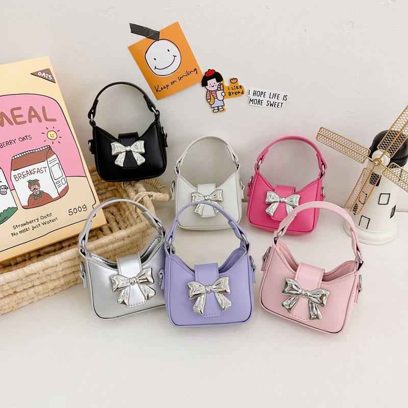 2024 Sweet Pink Bow Chain Crossbody Shoulder Bag for Women