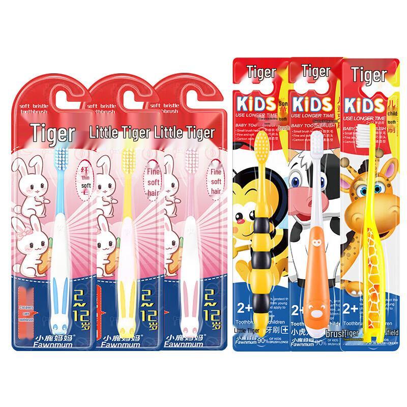 Little Deer Mom Children's Soft Bristle Toothbrush