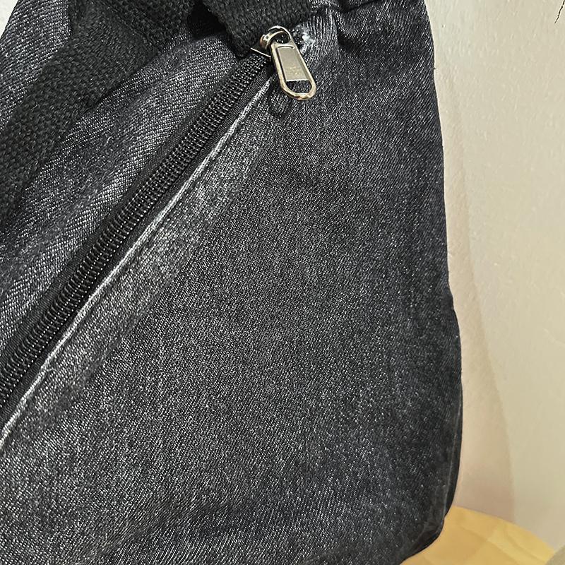 Brusttasche Damen Umhängetasche Leichte Jeans Umhängetasche