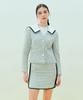 Near&Dear Two-Way Check Tweed Jacket
