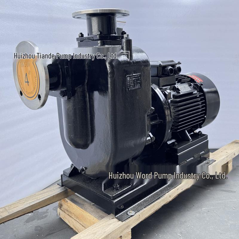 Huiwode 100ZW80-20-7.5/4 Horizontal Centrifugal Sewage Treatment Pump