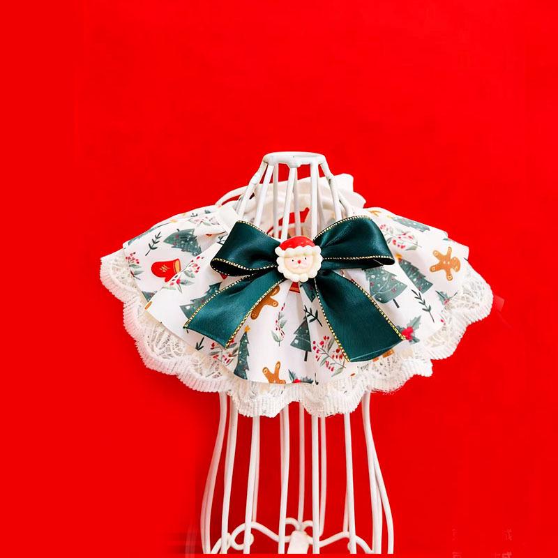 New Pet Scarf: Dog & Cat Drool Bib, Neck Warmer, Bow Tie, Small/Medium Accessories.