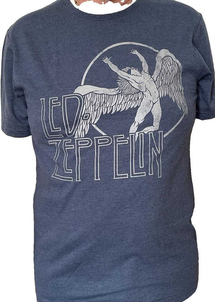 LED ZEPPELIN BLUE ANGEL OFFICIAL MERCHANDISE T SHIRT (medium)