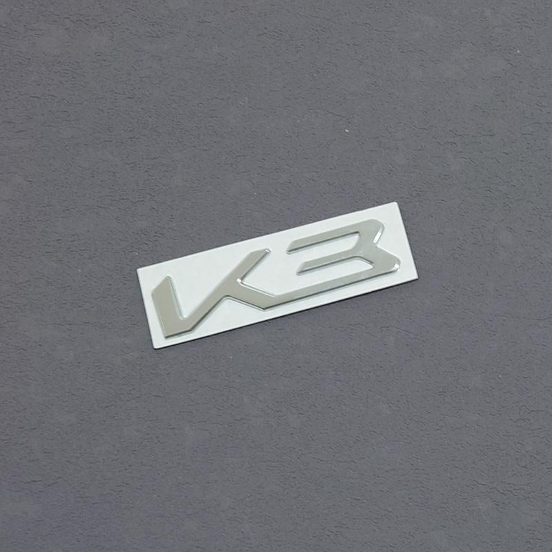 Car Styling Metal Car Trunk Letters Decals Sticker For Kia New K3 K5 K8 Badge Emblem Stickers Black Red Iaz214