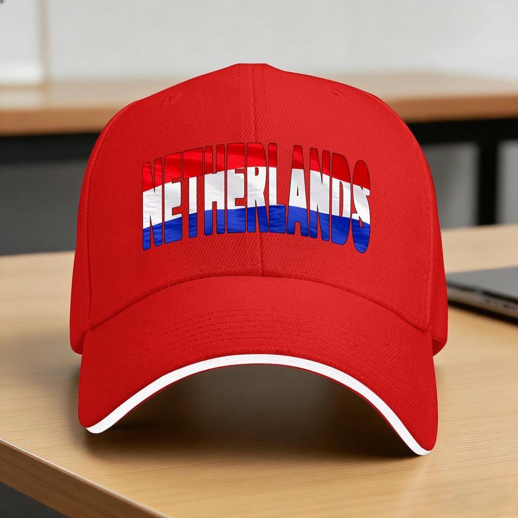 NETHERLANDS Flag Baseball Cap  Couple Women Design Trucker Hat Summer y2k Retro Hiking Fishing High Quality Baseball Caps