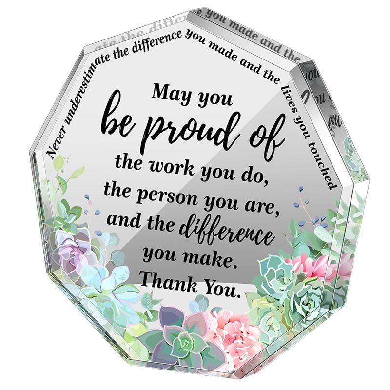 

M-Modern-Gift For Friend Friendship Gift For Woman Birthday Gifts For Friend Going Away Gifts Plaque For Coworker Woman