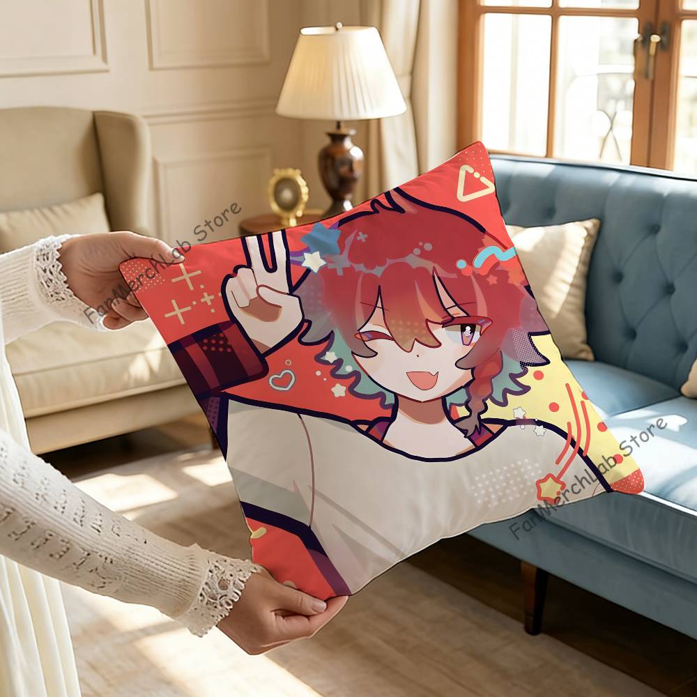 ZZeno RRemake Anime Pillowcase Pillowslip Cushion Plush Boys Girls Cartoon Anime Kawaii Decoration Kids Birthday Cute Gifts