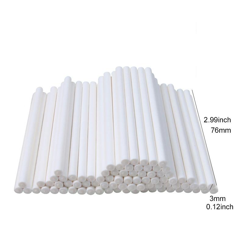 

100pcs/set Paper Lollipop Sticks For Lollipops Cake Pop Sticks Accessories Kitchenware Candy Making Tools Pop Stand Holder TMZ