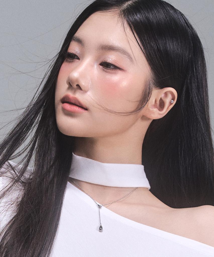 Zeroplanet Tears Drop Necklace [Silver]