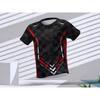 Mens 3D Digital Print Athletic Running Tee - Breathable Quick Dry Short Sleeve T-Shirt Workout