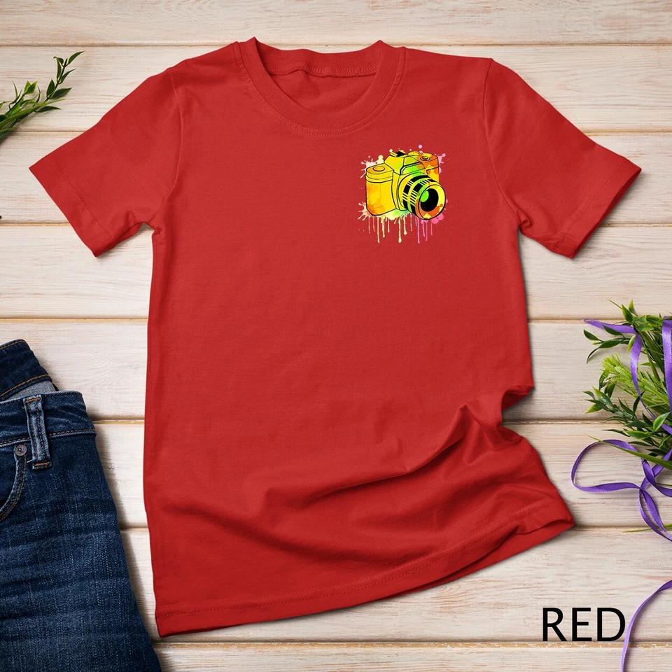Photography Shirt - Love Camera Graffiti Photographer Gift Unisex T-shirt 7 S