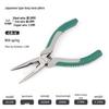Tiger Multifunctional Needle-Nose & Diagonal Cutting Pliers, 6/8 Inch, Industrial-Grade Steel Wire Electrician Pliers.