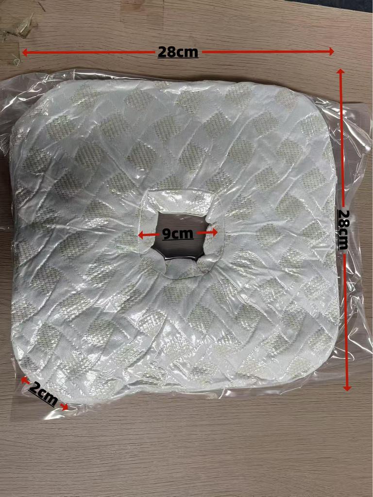 TEMU Ear Protection Pillow for Pierced Ears - Anti-Pressure, Hollow Design for Comfort