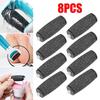 8PCS Electric Pedicure Replacement Roller Head Pedicure Tool Foot Files Callus Dead Skin Remover Exfoliator Rollers
