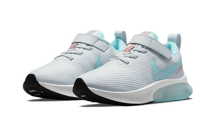 Nike Air Zoom Arcadia Low Top Kids' Running Shoes Gray Blue Children Aged 3 7 Years Old CK0714-014