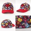 Spider Man Childrens Embroidered Baseball Cap With Sun Protection And Breathable Cotton For Spring Autumn Seasons